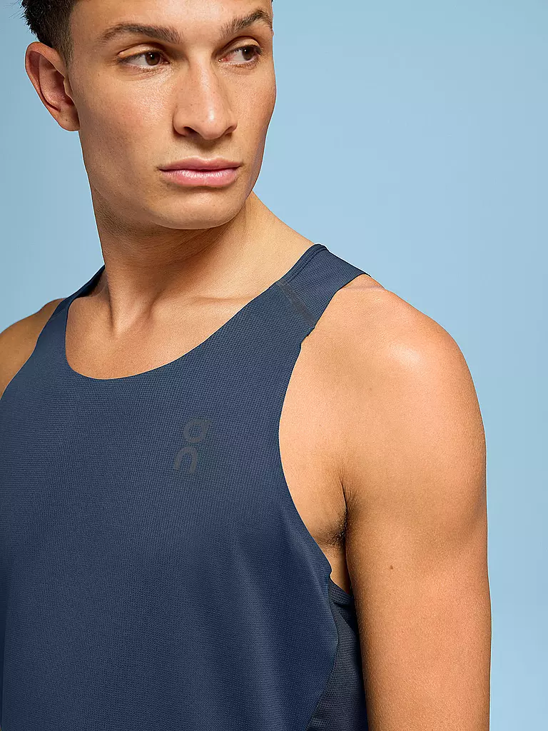 ON | Herren Lauftank Performance | Blu