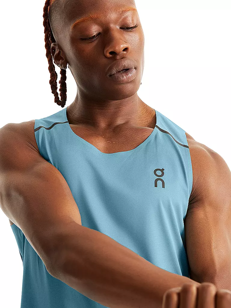 ON | Herren Lauftank Tank-T | Blu