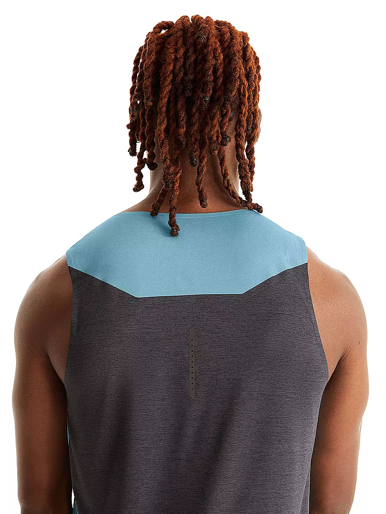 ON | Herren Lauftank Tank-T | Blu