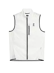 ON | Herren Laufweste Weather Vest | Bianco
