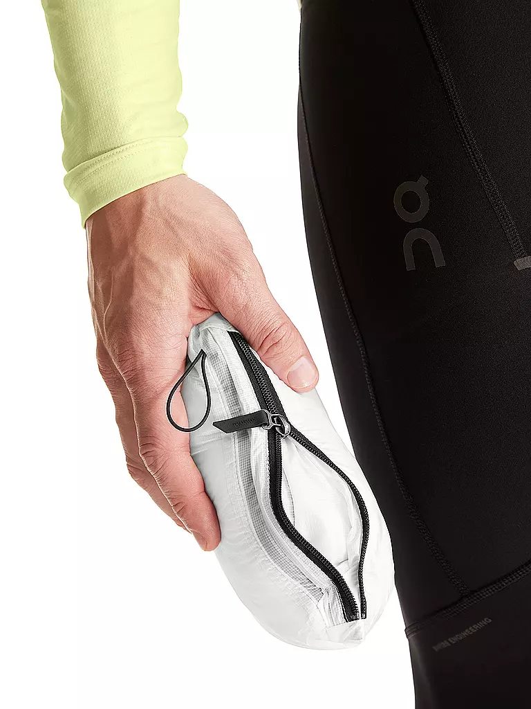 ON | Herren Laufweste Weather Vest | Bianco