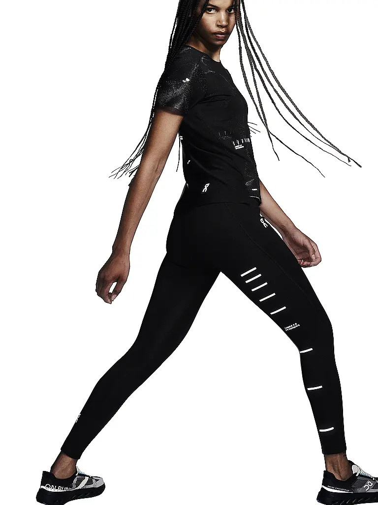 ON | Lauftight da donna Performance Lumos | Nero