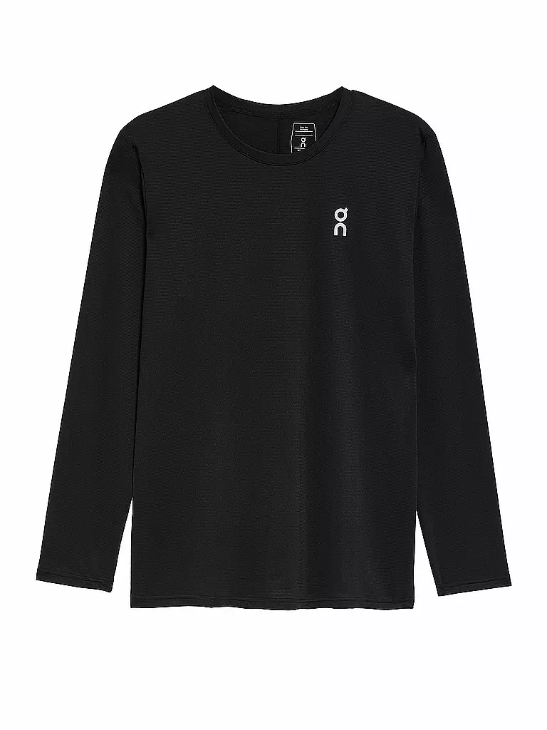 ON | Maglietta da running a maniche lunghe Core Long-T da uomo | Nero