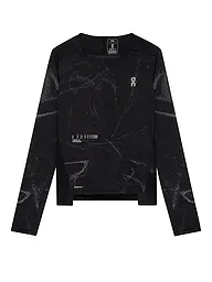 ON | Maglietta da running a maniche lunghe Performance Long-T Lumos da donna | Nero