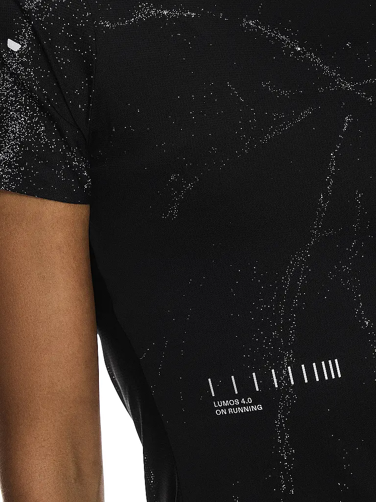ON | Maglietta da running da donna Performance-T Lumos | Nero