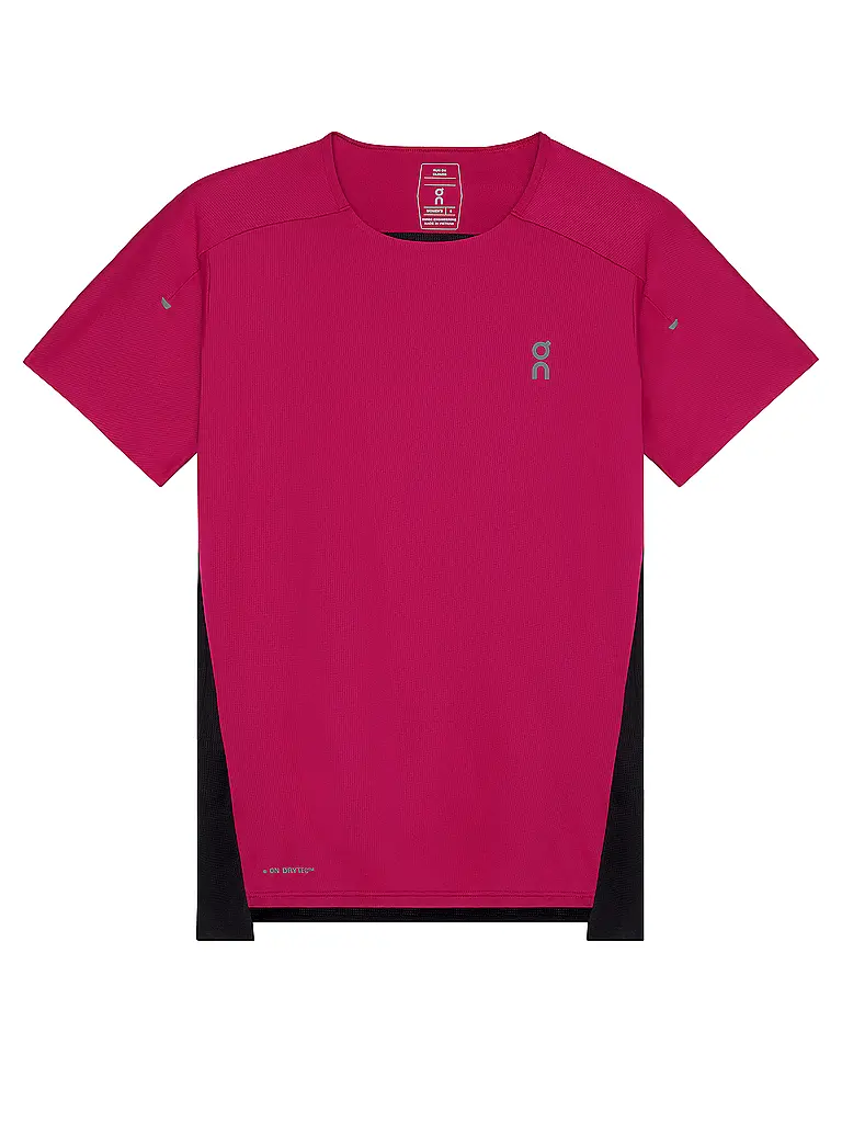 ON | Maglietta da running da donna Performance-T | Rosso scuro