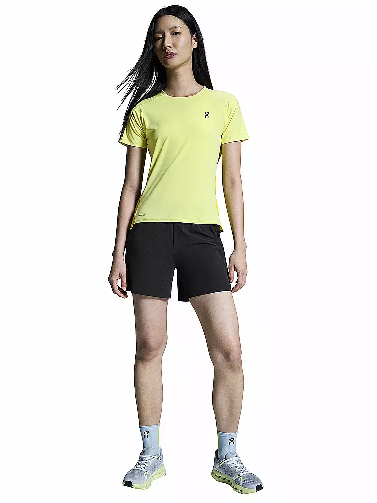 ON | Maglietta da running da donna Performance-T | Giallo