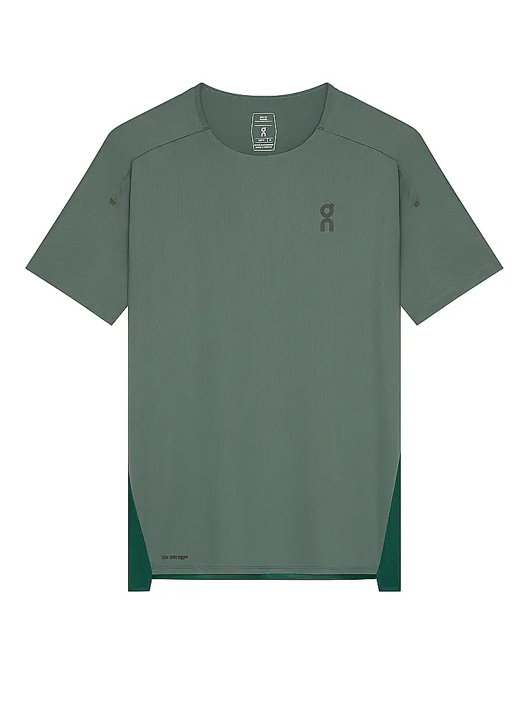 ON | Maglietta da running da uomo Performance-T | Verde scuro