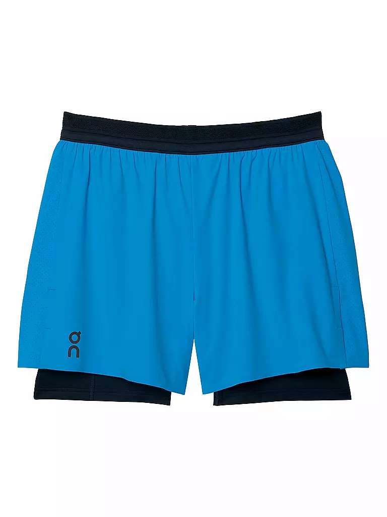 ON | Pantaloncini da running Performance 2/1 da uomo | Blu