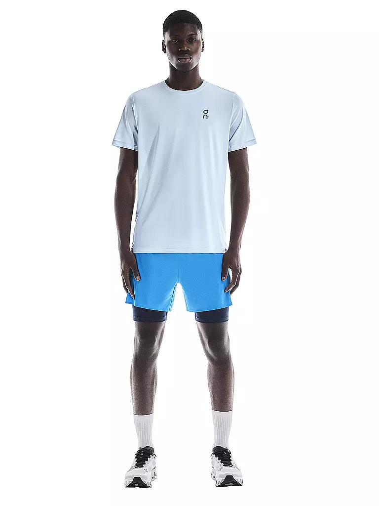 ON | Pantaloncini da running Performance 2/1 da uomo | Blu