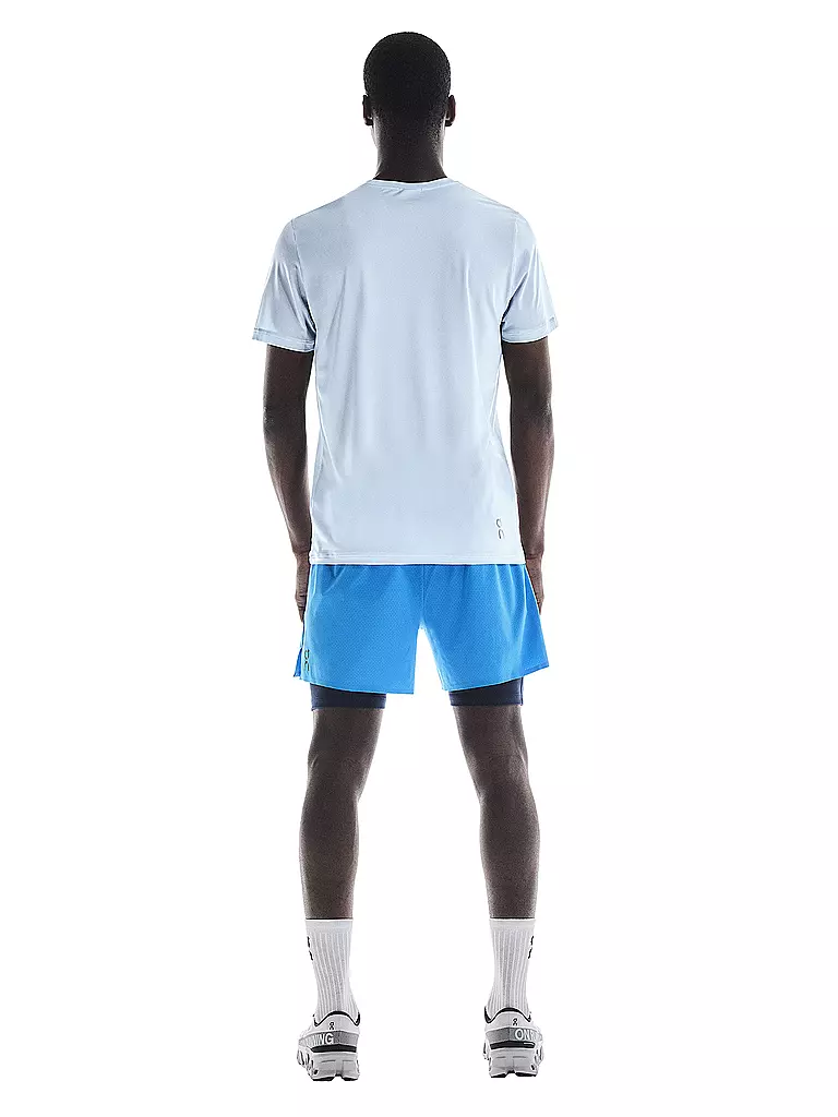 ON | Pantaloncini da running Performance 2/1 da uomo | Blu
