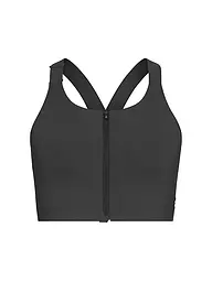 ON | Reggiseno sportivo da donna Endruance High Support con zip | Grigio