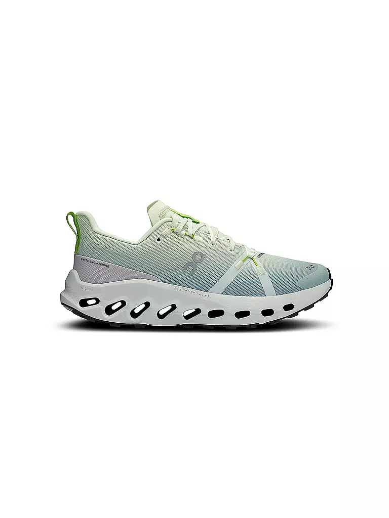 ON | Scarpe da trail running da donna Cloudsurfer Trail WP | Verde chiaro