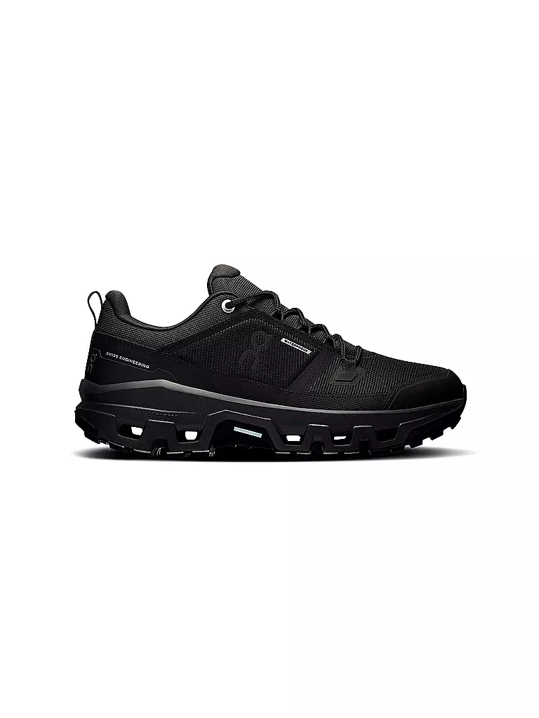 ON | Scarpe da trekking da donna Cloudrock Low WP | Nero