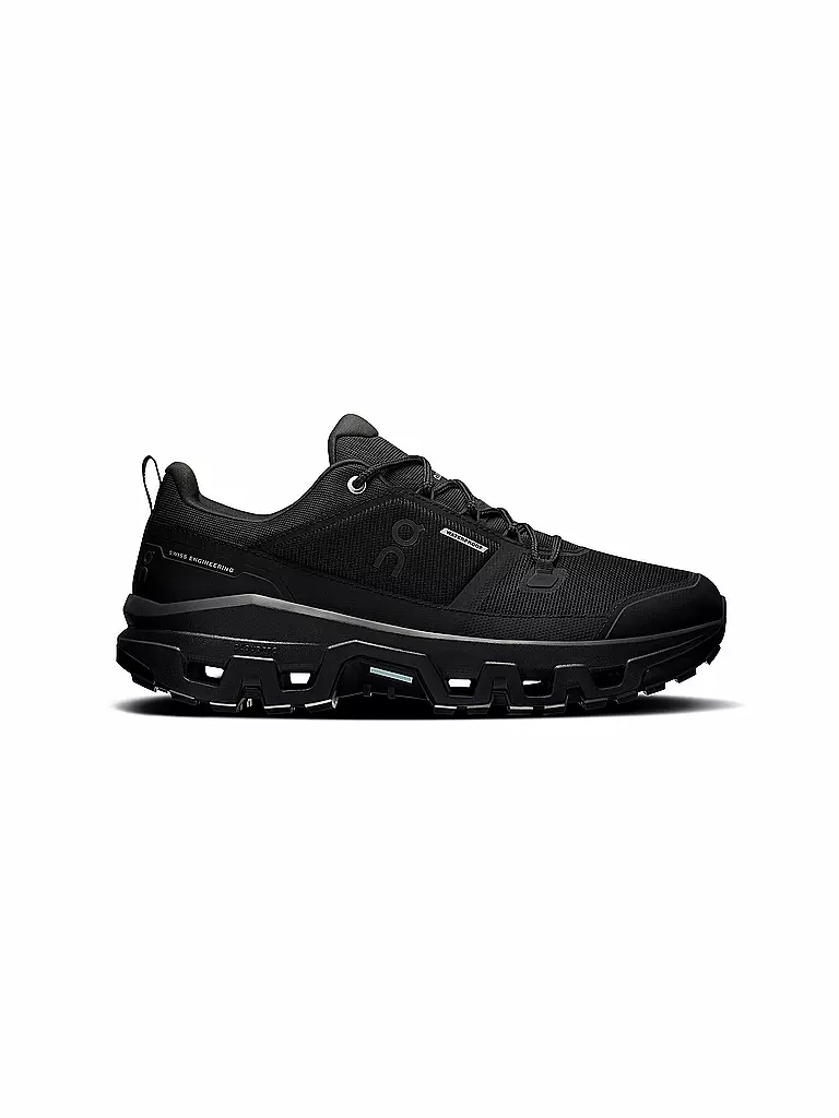 ON | Scarpe da trekking da uomo Cloudrock Low WP | Nero