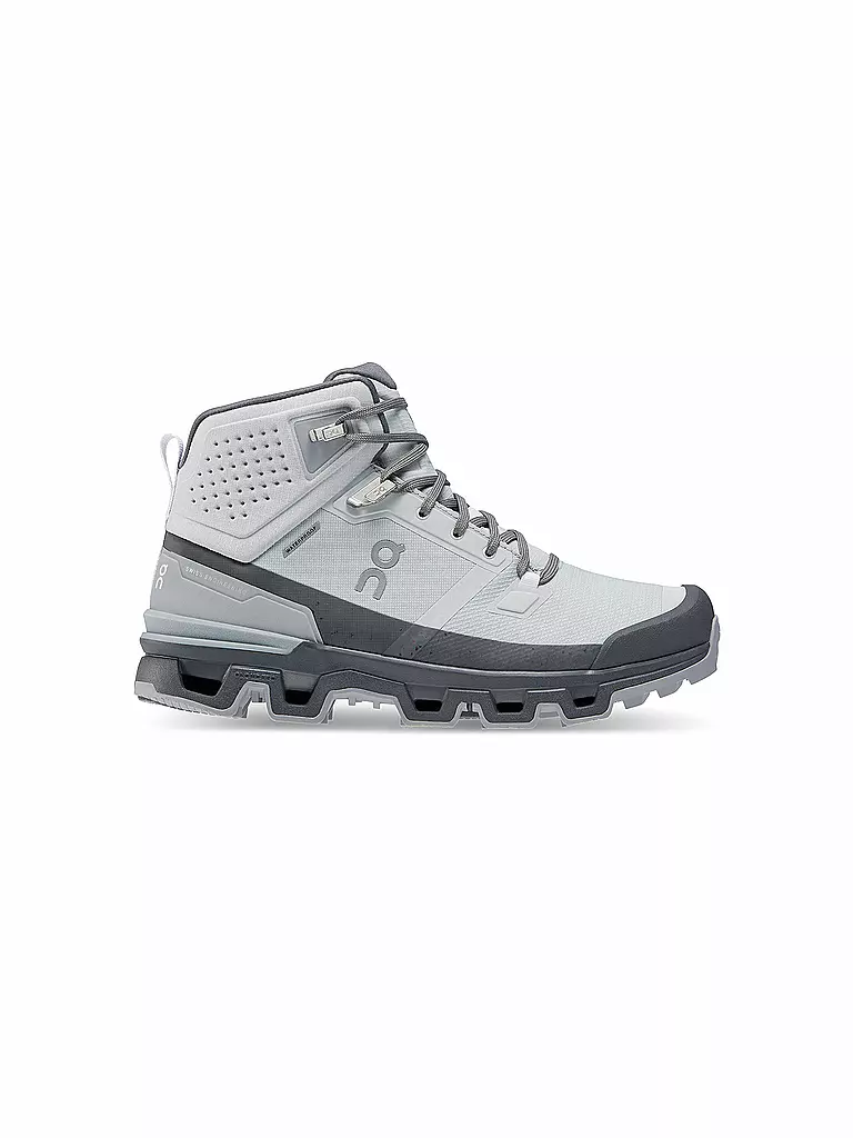 ON | Scarponi da trekking da donna Cloudrock 2 Waterproof GLACIER/ECLIPSE | Grigio