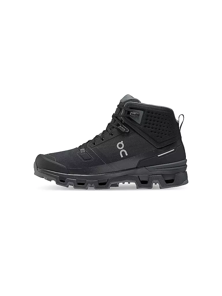 ON | Scarponi da trekking da uomo Cloudrock 2 Waterproof BLACK/ECLIPSE | Nero