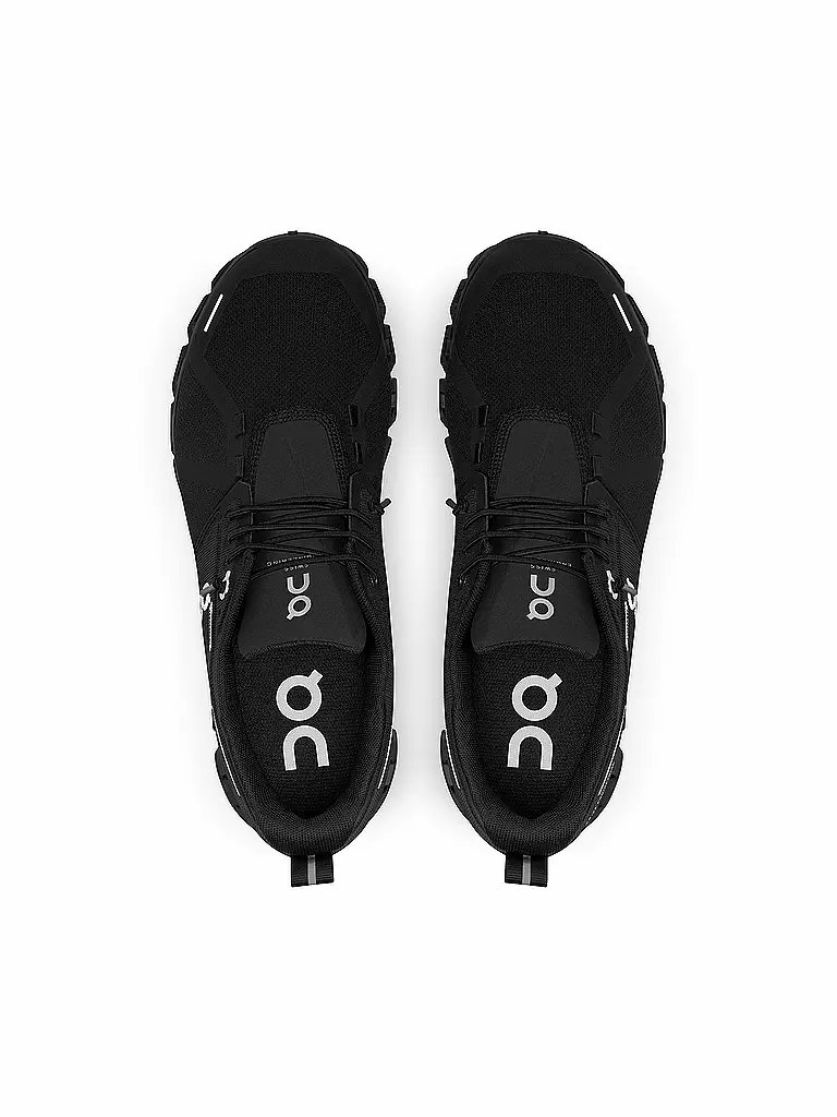 ON | Sneaker da donna Cloud 5 Waterproof ALL BLACK |