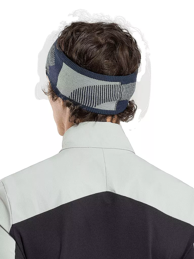 ON | Stirnband Explorer Merino | Blu scuro