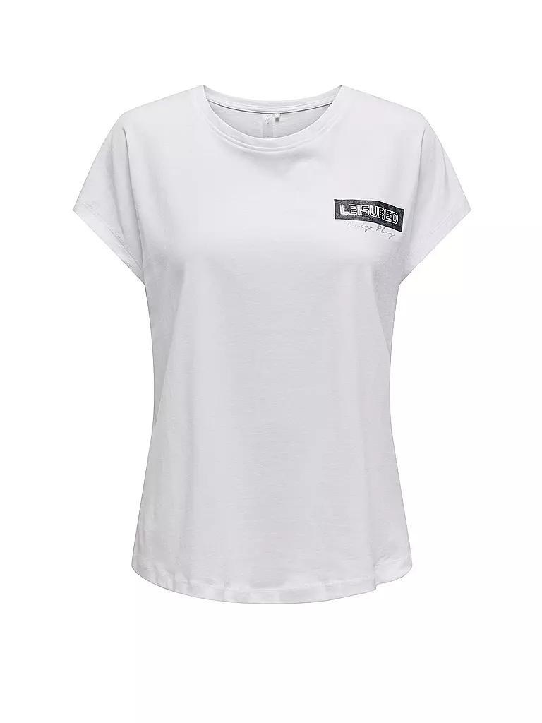 ONLY PLAY | Damen Fitnessshirt | Bianco