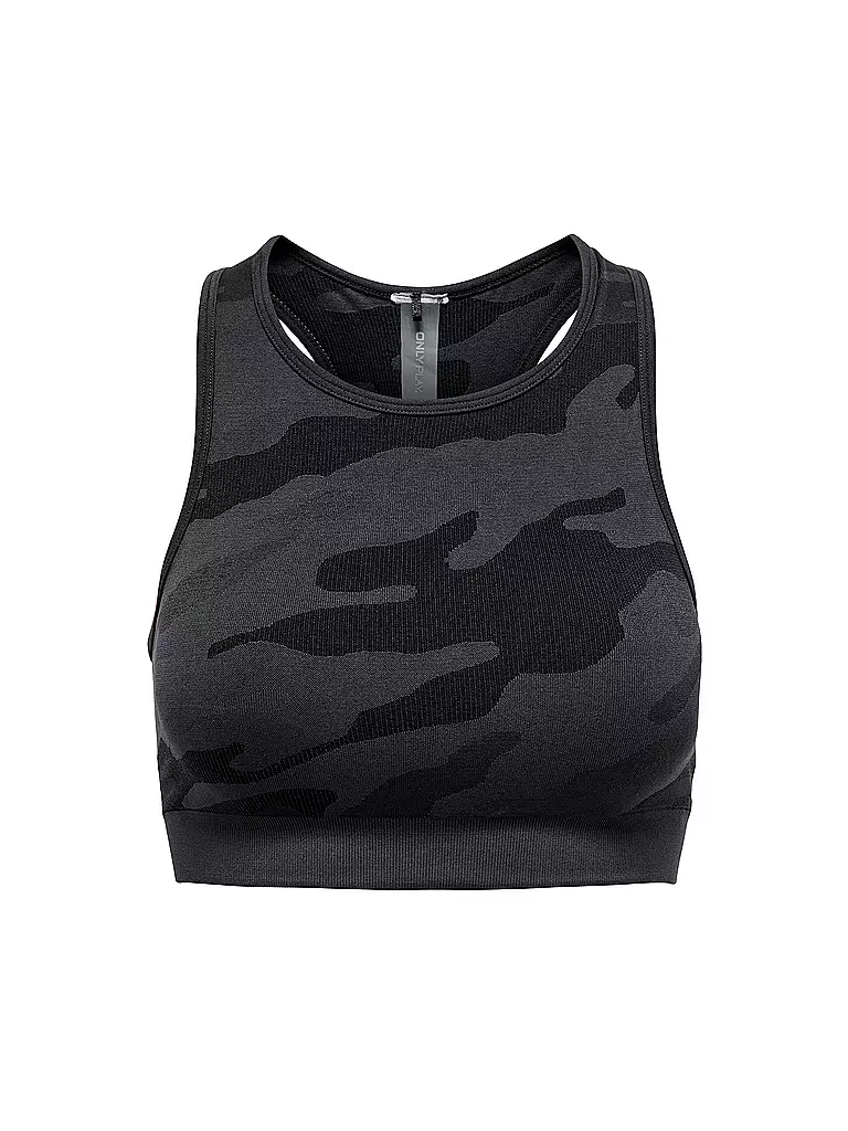 ONLY PLAY | Damen Sport-BH Ceamless Camo Low Support | Grigio