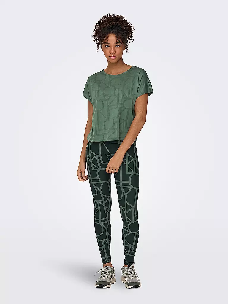 ONLY PLAY | T-shirt da donna Merlin | Verde scuro