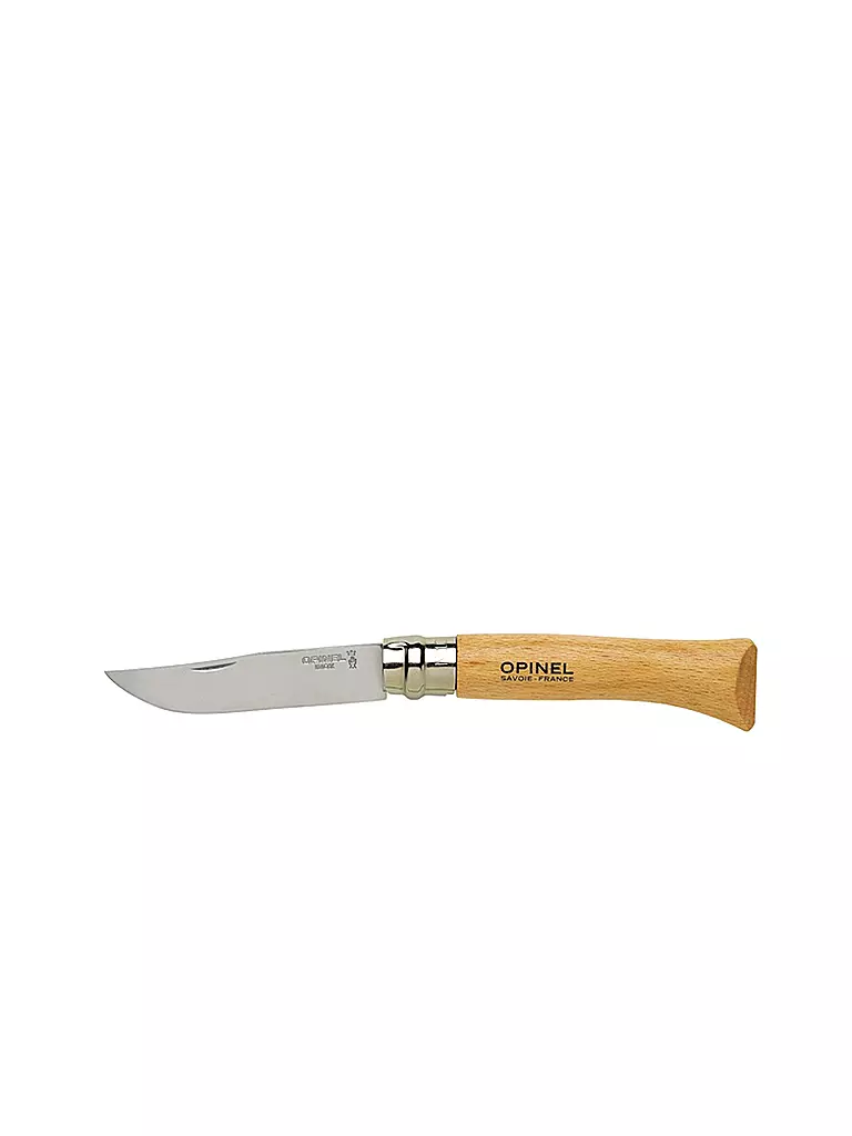 OPINEL | Coltello Blister n. 10 Acciaio Inossidabile | Marrone chiaro