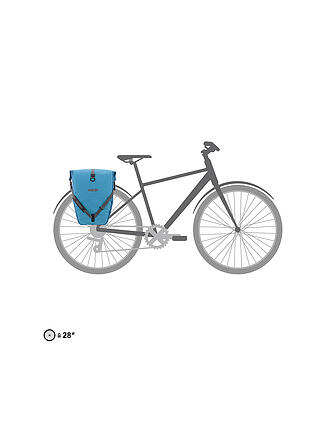 ORTLIEB | Set di borse da bici Back-Roller Plus CR 2x20L