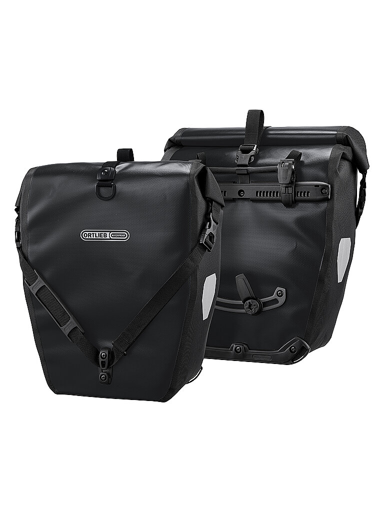 Set di borse da bici Back-Roller Classic QL2.1 2 x 20L nero