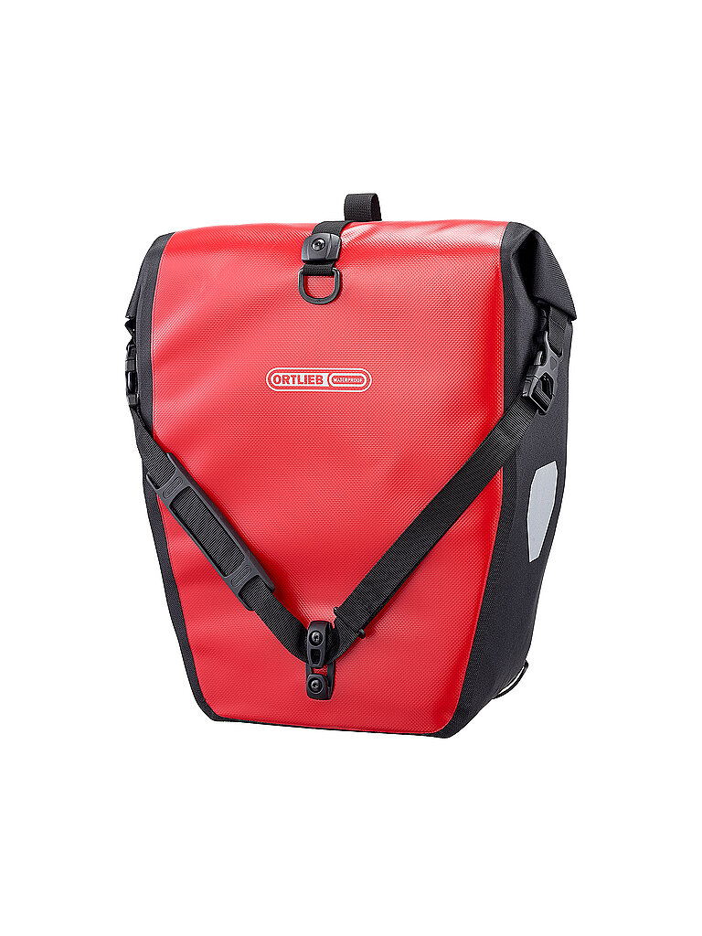 Set di borse da bici Back-Roller Classic QL2.1 2 x 20L rosso