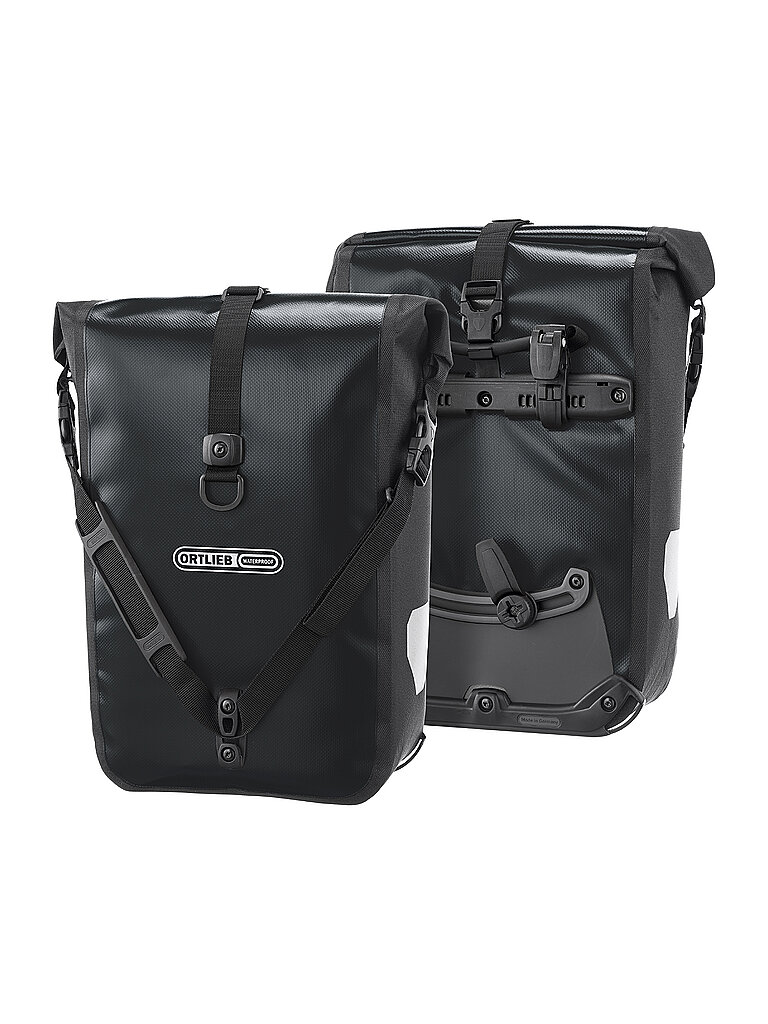 Set di borse laterali Sport-Roller Classic QL2.1 2 x 12,5L nero