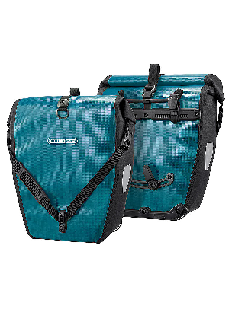 Set di borse da bici Back-Roller 2x20L petrolio