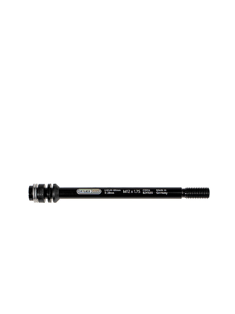 Adattatore per perno passante Thru Axle M6 1,75mm nero