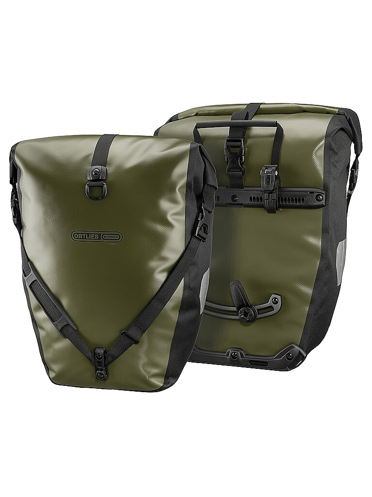 Set di borse da bici Back-Roller 2x20L oliva