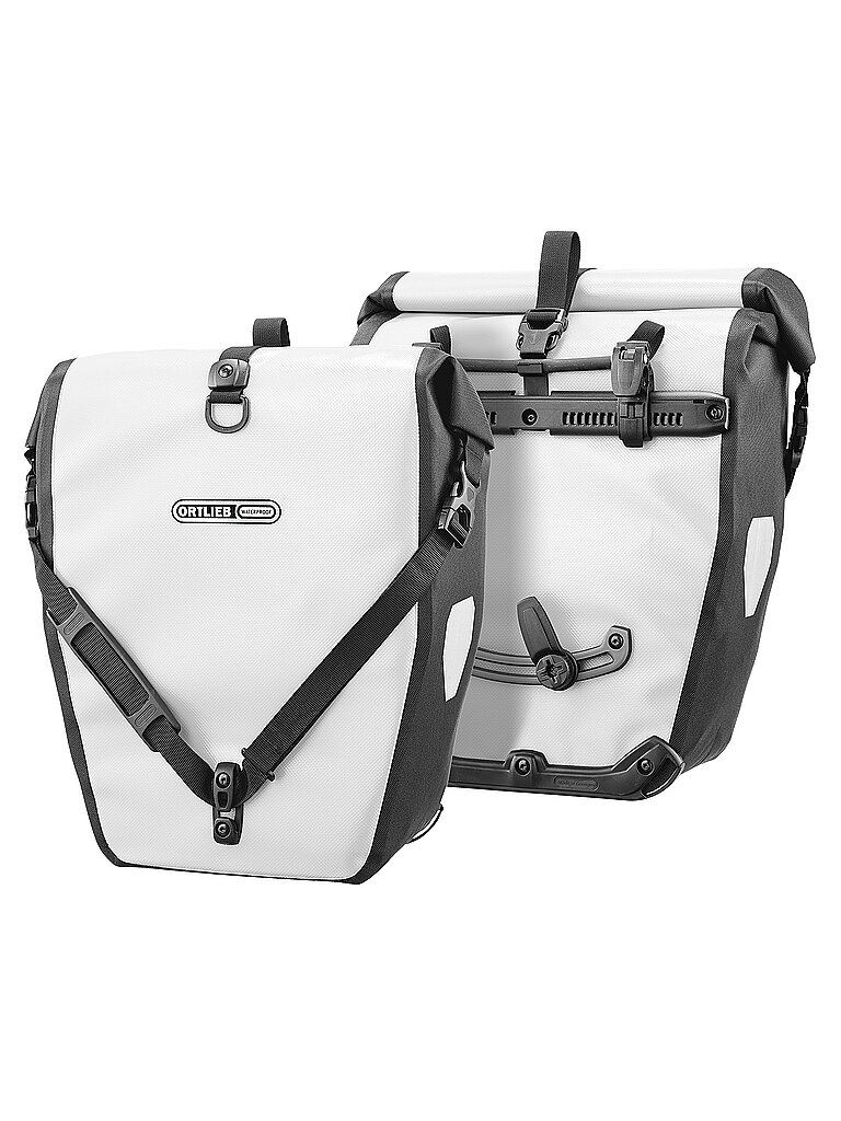 Set di borse laterali Back-Roller 2x20L bianco