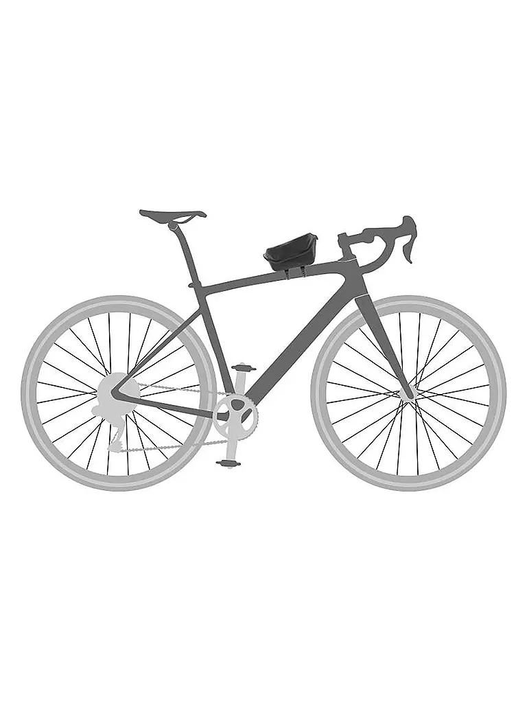 ORTLIEB | Borsa da telaio Fuel-Pack | Nero