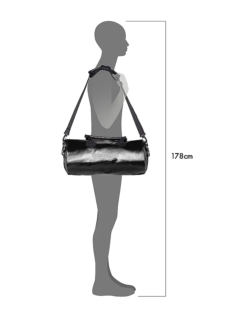 ORTLIEB | Borsa Rack-Pack 24L | Nero