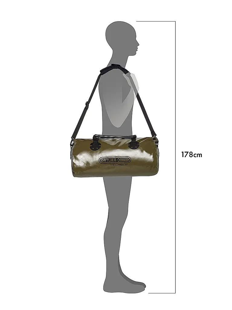 ORTLIEB | Borsa Rack-Pack 31L | Oliva