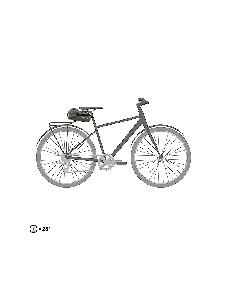 ORTLIEB | Borse da sella 4,1L | Cammello