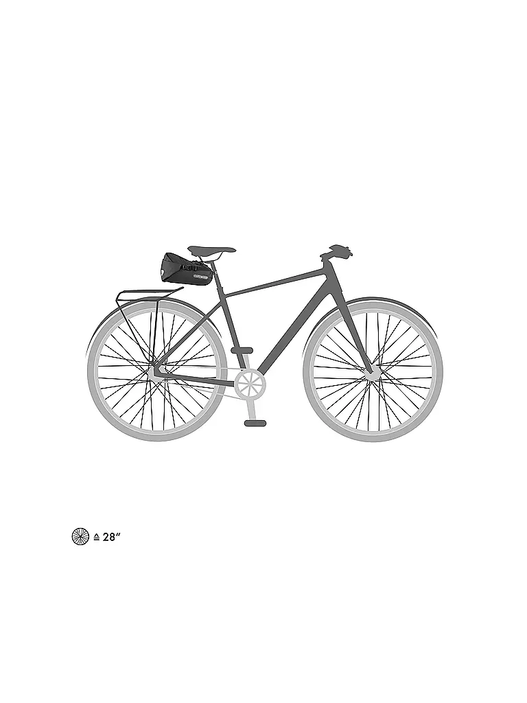ORTLIEB | Borse da sella 4,1L | Nero