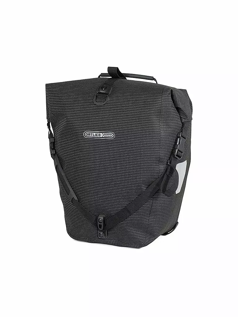 ORTLIEB | Fahrrad-Packtasche Back-Roller High Visibility QL2.1 20L | Nero