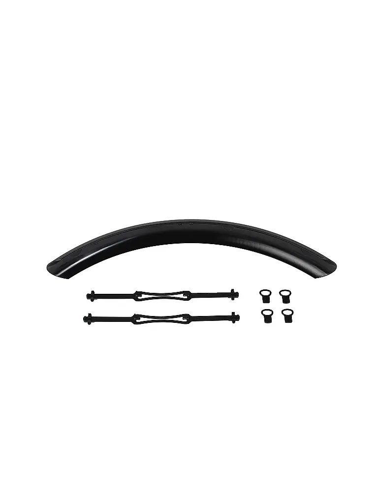 ORTLIEB | Parafango Quick-Rack Mudguard 72mm | Nero
