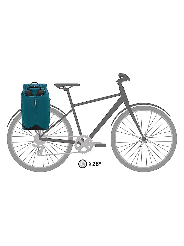 ORTLIEB | Zaino da bici Vario Lite 22L | Blu