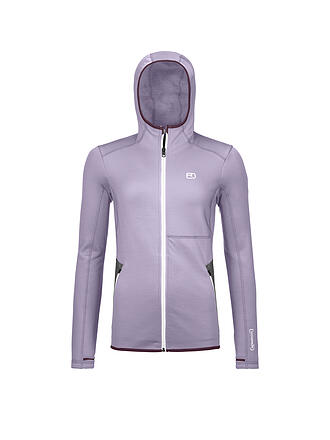 ORTOVOX | Felpa con cappuccio in pile da donna