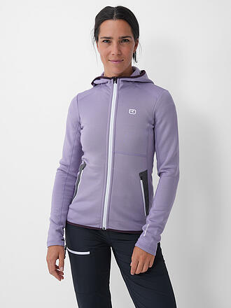 ORTOVOX | Felpa con cappuccio in pile da donna