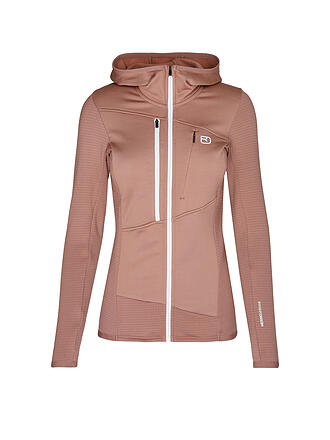 ORTOVOX | Giacca in pile da donna Fleece Grid Hoodie