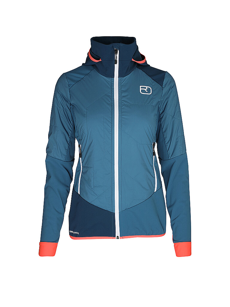 Damen Hybridjacke Col.Becchei Hoodie blu M