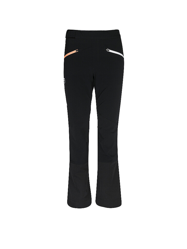 Pantaloni softshell da scialpinismo da donna Col Becchei nero XL