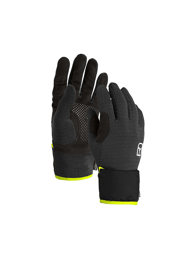 Guanti da uomo Fleece Grid Cover nero S