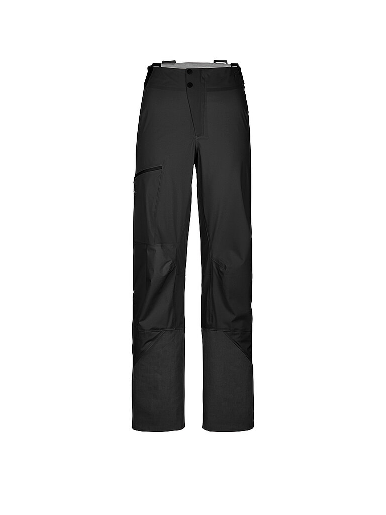Pantaloni da sci alpinismo da donna Ortler 3L nero L (kurz)
